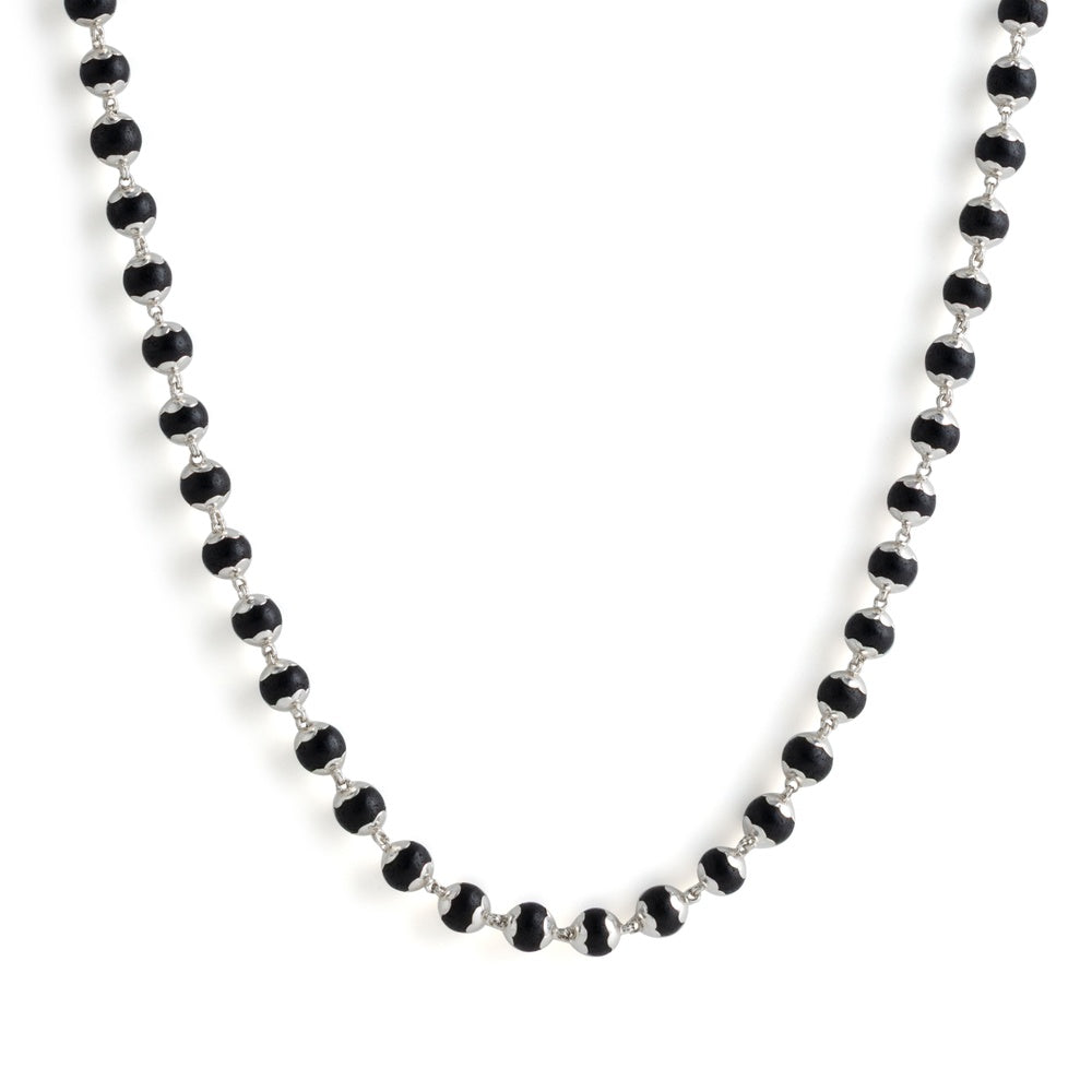 Black Karingali bead necklace
