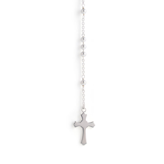 Plain cross rosary chain