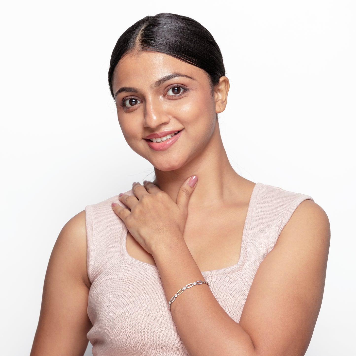 Enamel Link Bracelet