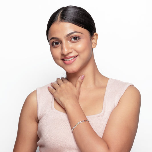 Enamel Link Bracelet