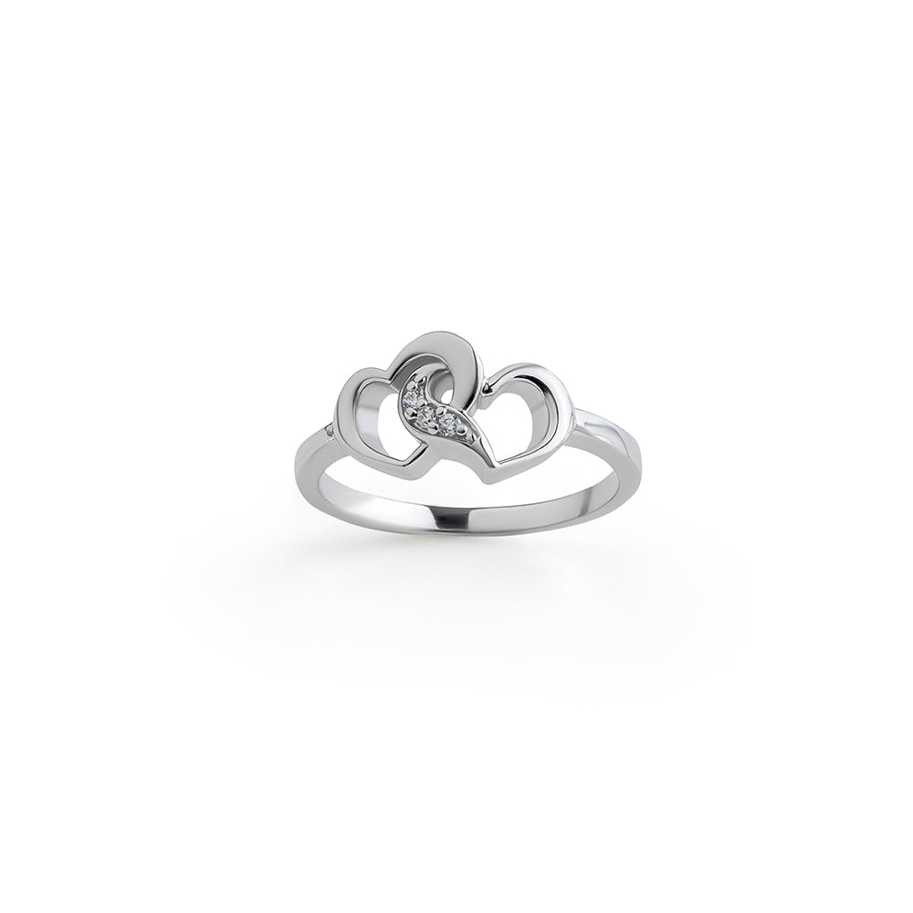 Entwined Hearts Ring