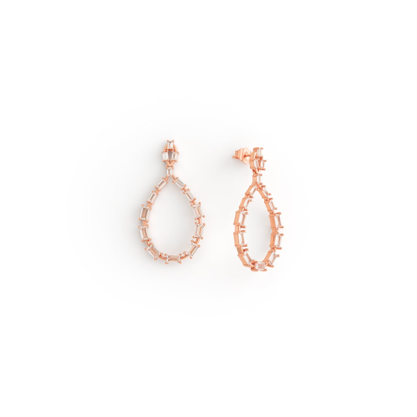 Bauble Baguette earrings