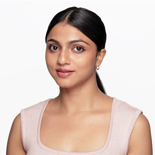 Classic Baguette mini hoops