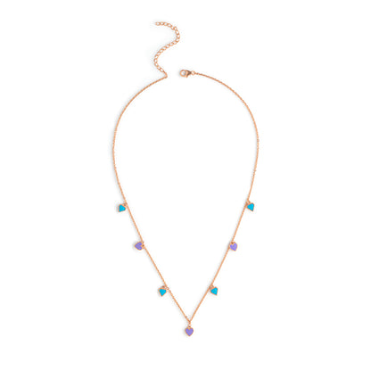 Heart Enamel Necklace