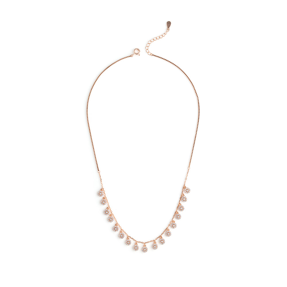 Floral Drop necklace