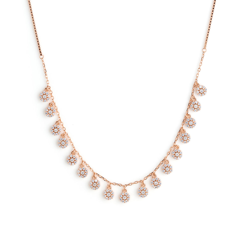 Floral Drop necklace