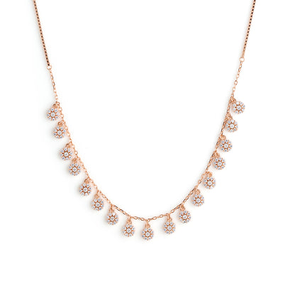 Floral Drop necklace