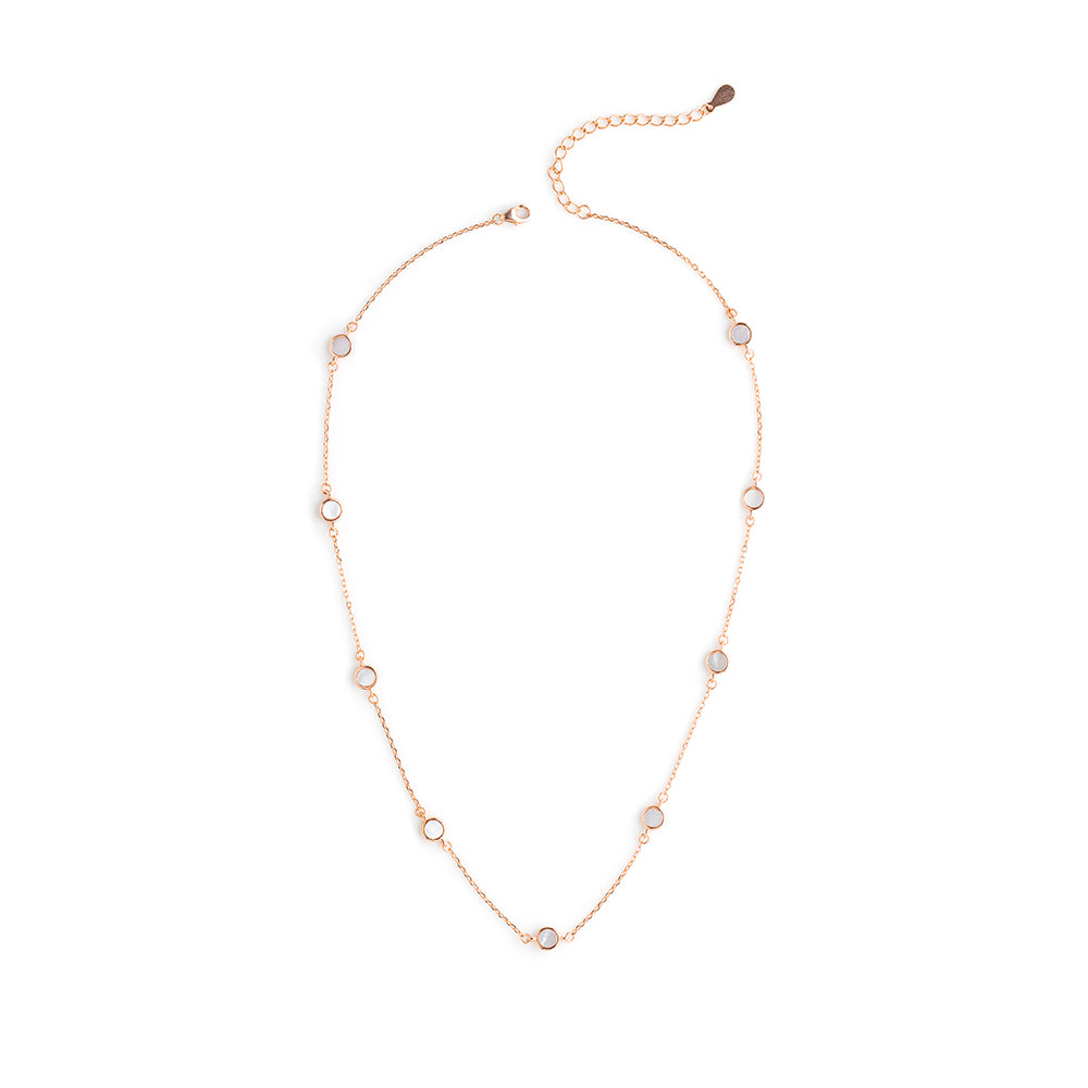 MOP Station Necklace