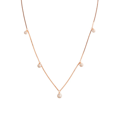 Disco Ball Drop Necklace