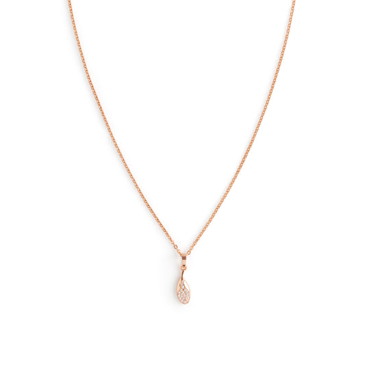 Mini Leaf Pendant Necklace