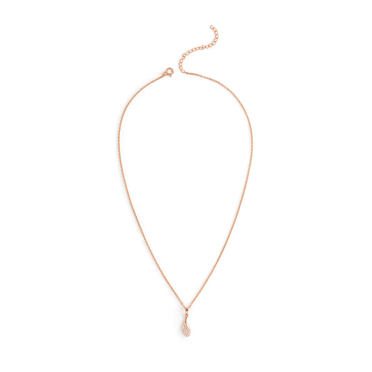 Mini Leaf Pendant Necklace