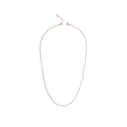 Twisted Tube Dual Tone Chain