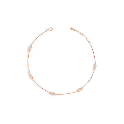 Rectangle Station Anklet