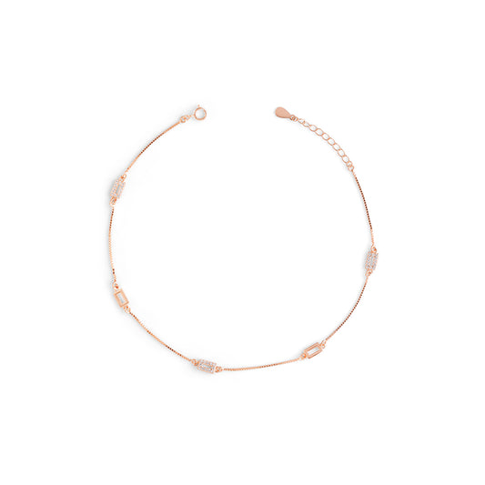 Rectangle Station Anklet