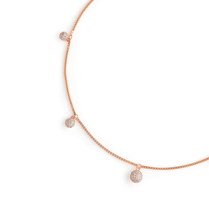 Disco Ball Drop Anklet