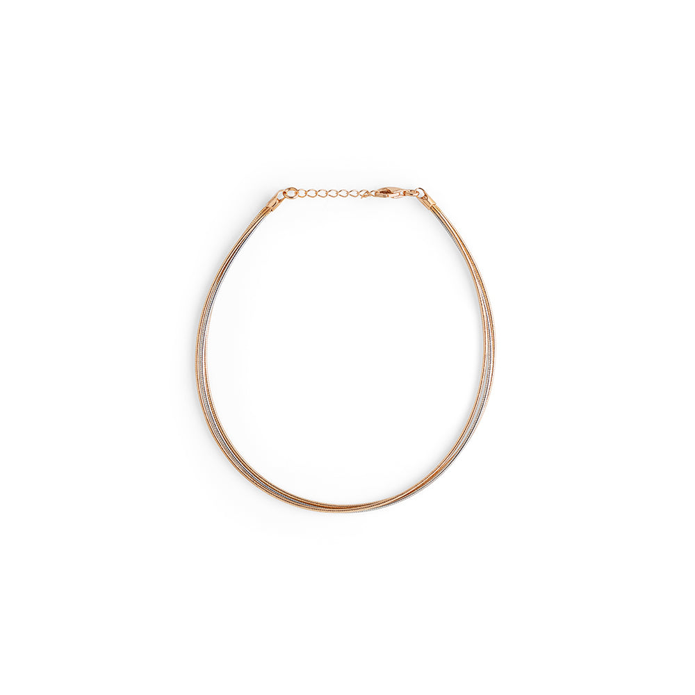 Three Wire Dual Tone Anklet