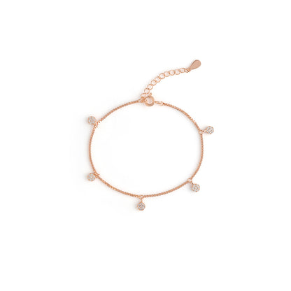 Floral Mini Drop Bracelet