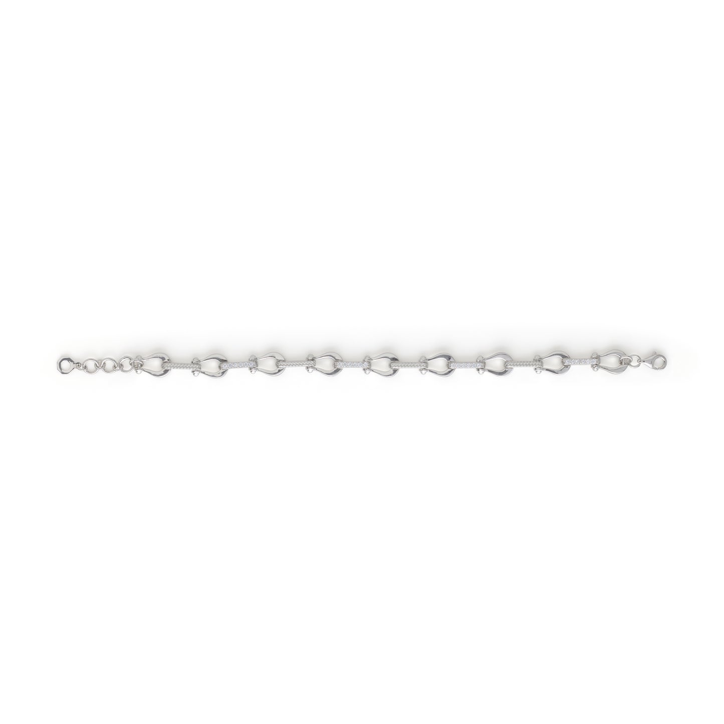 Horse-shoe Link Bracelet