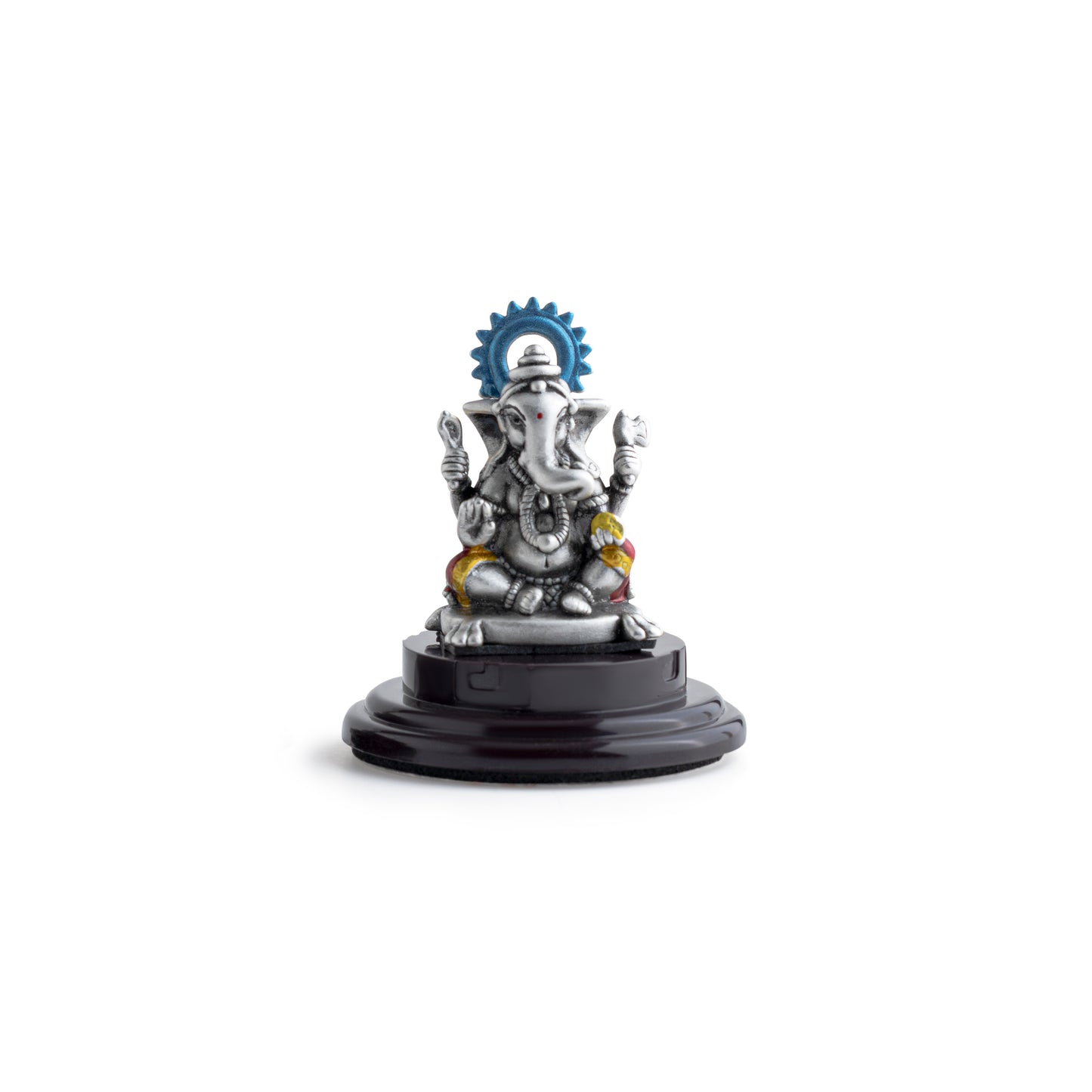 Antique Silver Ganesha Idol