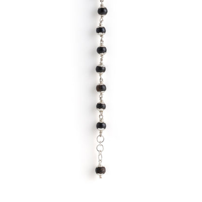 Black Karingali bead bracelet