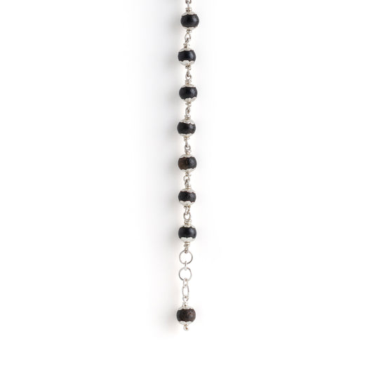 Black Karingali bead bracelet