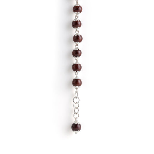 Red Sandalwood bead bracelet