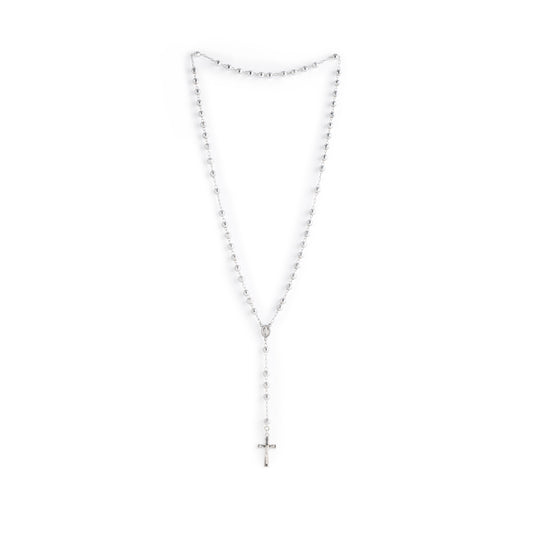 Jesus and cross rosary chain
