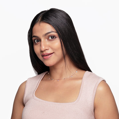 Aster Enamel Necklace