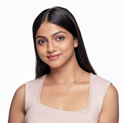 Heart Enamel Necklace