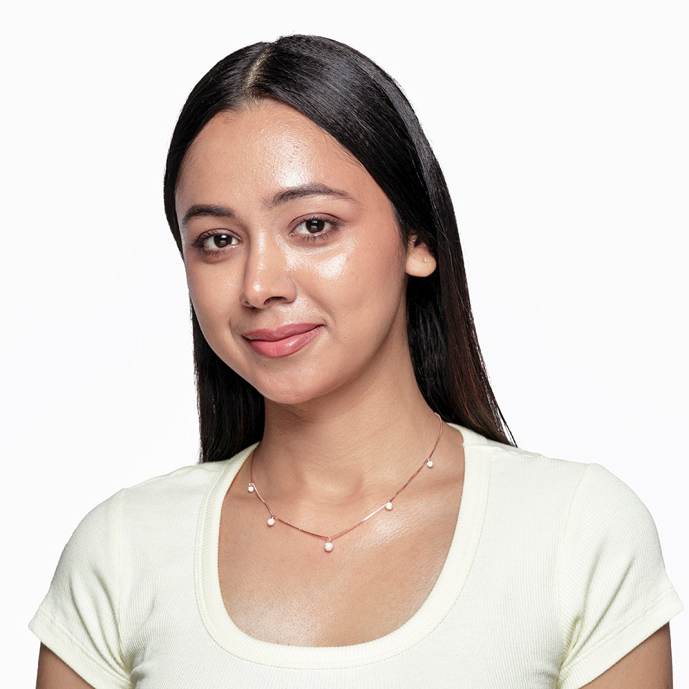 Disco Ball Drop Necklace