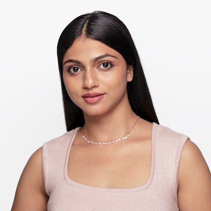 Floral Drop necklace