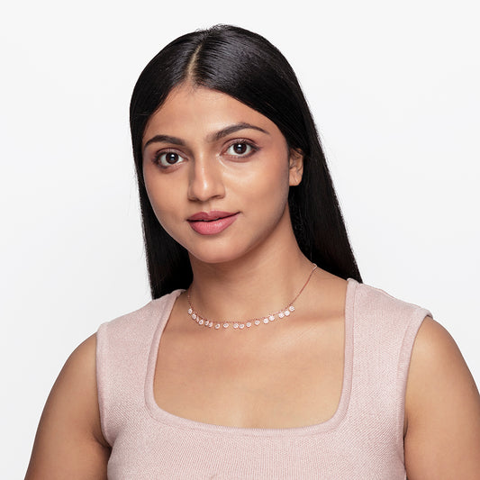 Floral Drop necklace