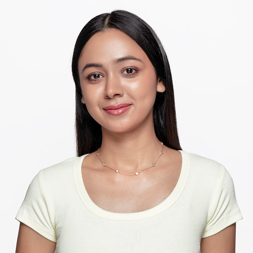 MOP Station Necklace