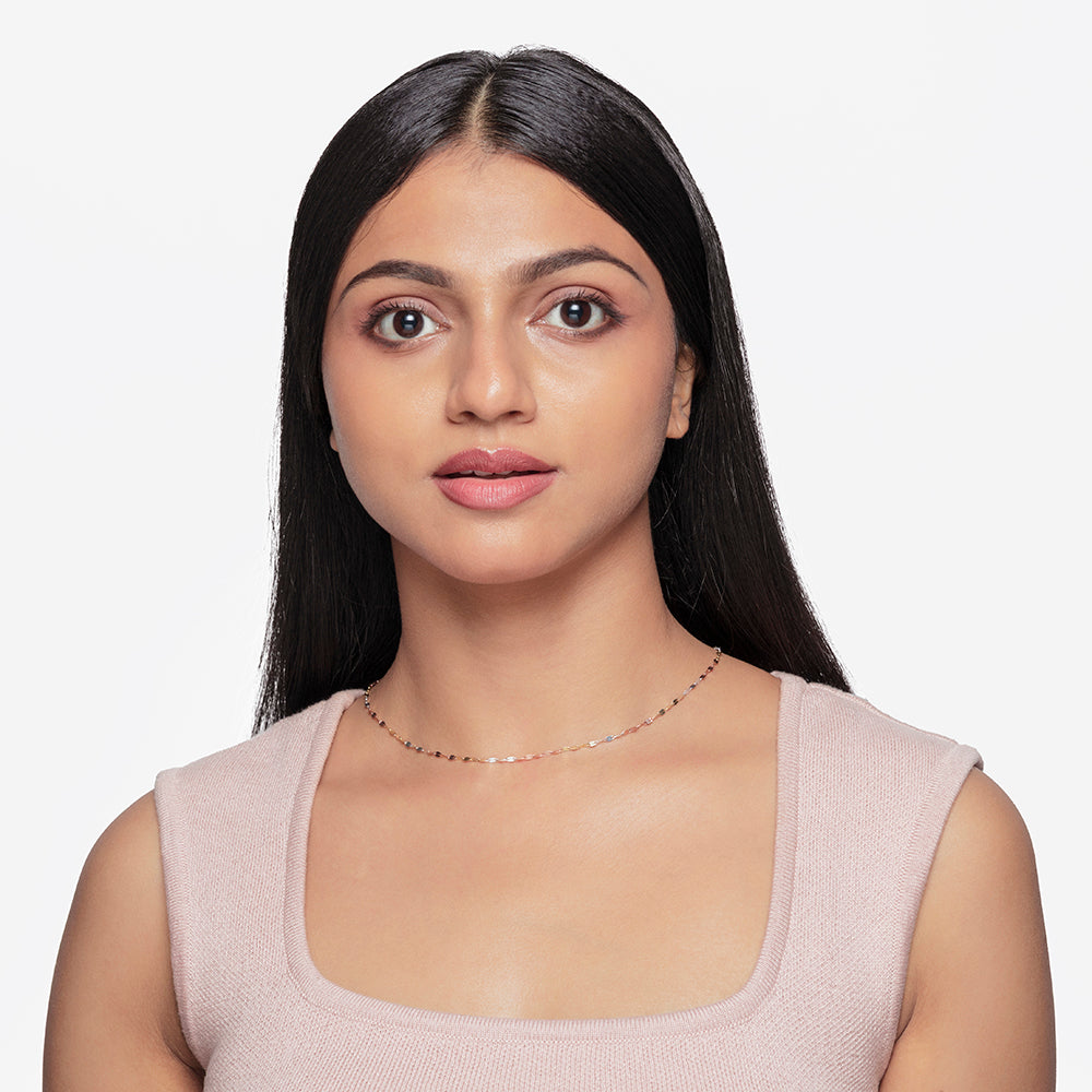 Multi tone Leaf Chain