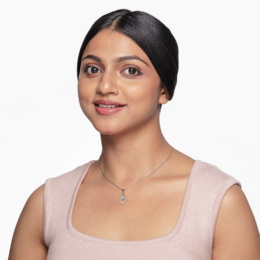 Kite Pendant necklace with studs