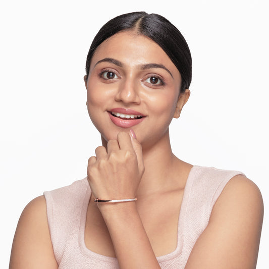 Classic CZ Oval Bangle