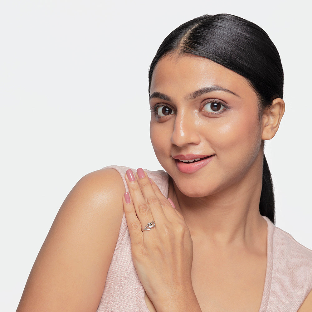 Entwined Hearts Ring