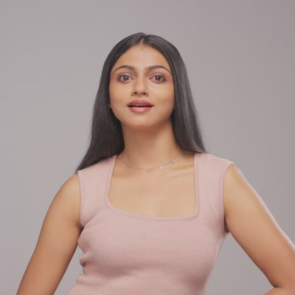 Aster Enamel Necklace