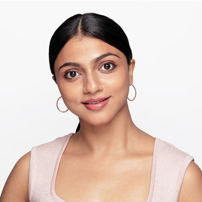 Marquise medium hoops